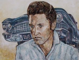 Elvis#schilderij Elvis# Elvis presley